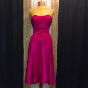 1980’s Strapless Party Dress